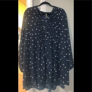 Plus Size Melissa McCarthy Button Front Blouse